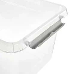 Keeeper Boîte De Rangement Avec Couvercle Et Poignée 15,5 Litres -Outils De Stockage boite de rangement avec couvercle 155 l clipbox larissa keeeper 2