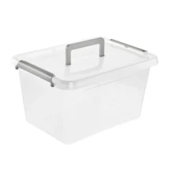 Keeeper Boîte De Rangement Avec Couvercle Et Poignée 15,5 Litres