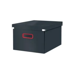 Leitz Boite Rangement En Carton Solide Cosy M