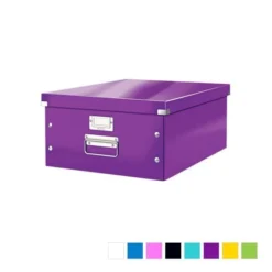 Leitz Grande Boîte En Carton Avec Couvercle Format A3+ Multi Usages