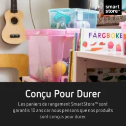 Boîte De Rangement Grise Transparente 14 Litres -Outils De Stockage boite de rangement grise 14 l colour smartstore 3