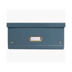 Exacompta Grande Boîte De Rangement En Carton A3+ Neo Deco -Outils De Stockage boite de rangement neo deco a3 bleu vert 1 2