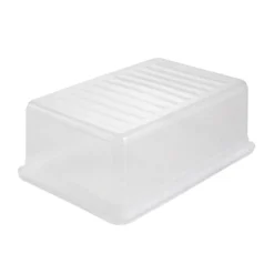 Keeeper Boîte De Rangement Plate Transparente Empilable 18 Litres -Outils De Stockage boite de rangement plate 18 l transparente bea keeeper 4