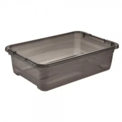 Keeeper Boîte De Rangement Plate Transparente 28 Litres -Outils De Stockage boite de rangement plate jouet transparente 28 l cornelia keeeper 4