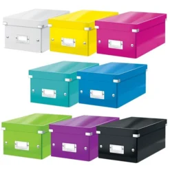 Leitz Boîte Design En Carton Pour DVD Wow