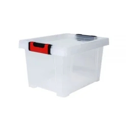 EDA Boîte De Rangement Solide Clipstock 15 Litres