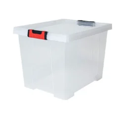 EDA Boîte De Rangement Solide Clipstock 75 Litres