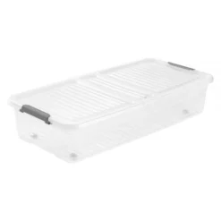 Keeeper Boite Sous Lit Ouverture 2 Côtés 33 Ou 53 Litres