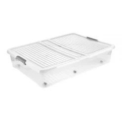 Keeeper Boite Sous Lit Ouverture 2 Côtés 33 Ou 53 Litres -Outils De Stockage boite de rangement sous lit ouverture 2 cotes 6