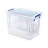 Fellowes Boîte De Rangement Transparente Professionnelle 18,5 Litres