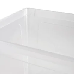 Keeeper Boîte De Rangement Transparente Avec Aération Pour Vêtements 30 Litres -Outils De Stockage boite de rangement transparente 30 l bea keeeper 5