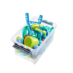 Boîte De Rangement Empilable 47 Litres -Outils De Stockage boite de rangement transparente 47 l classic 45 smartstore 6