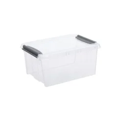Boîte De Rangement Transparente En Plastique 14 Litres ProBox