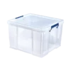 Fellowes Caisse En Plastique Avec Couvercle Professionnelle 48 Litres