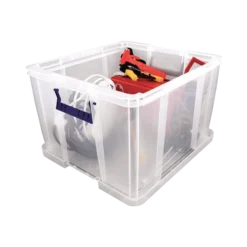 Fellowes Caisse En Plastique Avec Couvercle Professionnelle 48 Litres 7 Fellowes Caisse En Plastique Avec Couvercle Professionnelle 48 Litres -Outils De Stockage boite de rangement transparente pour professionnel 48 l prostore fellowes 2