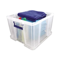 Fellowes Caisse En Plastique Avec Couvercle Professionnelle 48 Litres 8 Fellowes Caisse En Plastique Avec Couvercle Professionnelle 48 Litres -Outils De Stockage boite de rangement transparente pour professionnel 48 l prostore fellowes 3