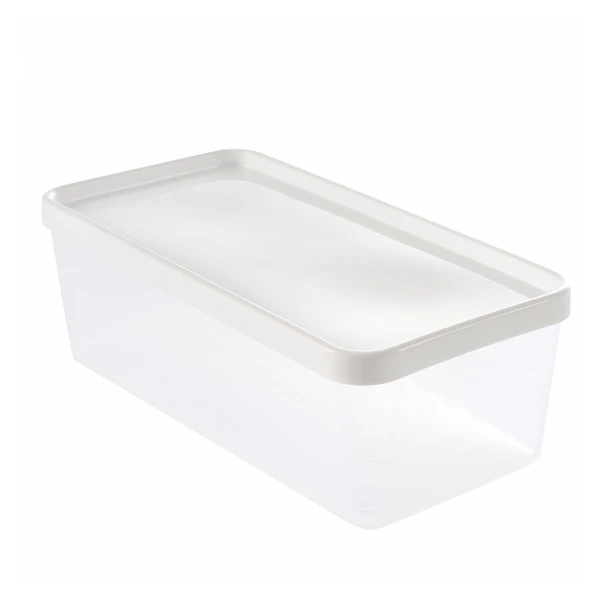 Boîte Hermétique 1,2 L + Couvercle - Transparent 1 Boîte Hermétique 1,2 L + Couvercle - Transparent