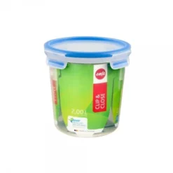 Boîte Hermétique Alimentaire Ronde 2 Litres Clip&Close Emsa