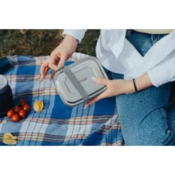 Boîte Inox à Sandwich 800 Ml Lunchbox TC Thermos -Outils De Stockage boite inox a sandwich lunchbox thermos 3