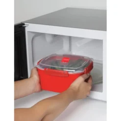 Sistema Grande Boîte Alimentaire Spécial Micro Ondes 2,4 Litres -Outils De Stockage boite special micro ondes 2 4 litres 2