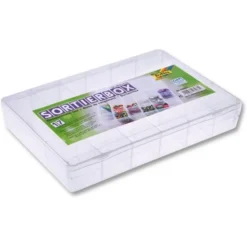 FOLIA Boite Transparente 17 Compartiements