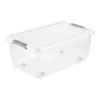 Keeeper Boite Avec Couvercle Clips Et Roulettes 37 Ou 56 Litres