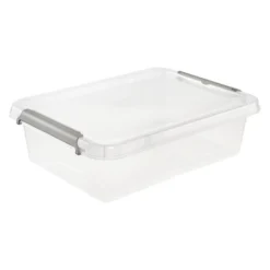 Keeeper Boîte Transparente Plate 8,5 Litres ClipBox