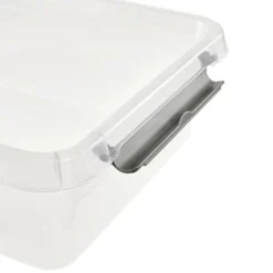 Keeeper Boîte Transparente Plate 8,5 Litres ClipBox -Outils De Stockage boite transparente plate 85 l clipbox lara keeeper 5