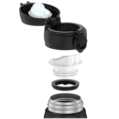 Bouteille Isotherme Ultra Légère 0,5 Litre Thermos -Outils De Stockage bouteille isotherme ultralight 05 litre noir thermos 2