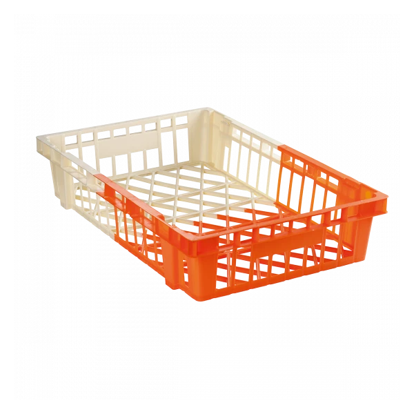 Caisse à Viennoiseries Bicolore 20 L -ivoire/orange 1 Caisse à Viennoiseries Bicolore 20 L -ivoire/orange