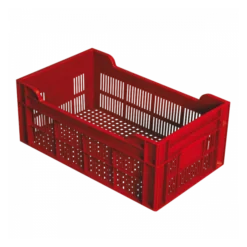 Caisse Ajourée 500 X 300 X 200 Mm 20 L - Brique