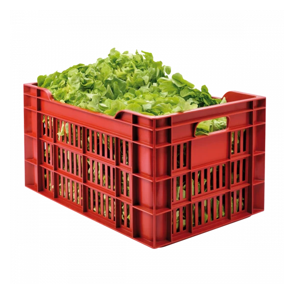 Caisse Ajourée 550 X 360 X 290 Mm 45 L - Brique 2 Caisse Ajourée 550 X 360 X 290 Mm 45 L - Brique – Image 2