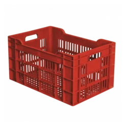 Caisse Ajourée 550 X 360 X 290 Mm 45 L - Brique