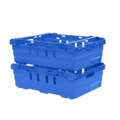 Caisse Ajourée Emboîtable, Empilable Sur Barres 600 X 400 X 199 Mm - 35 L – Bleu 5 Caisse Ajourée Emboîtable, Empilable Sur Barres 600 X 400 X 199 Mm - 35 L – Bleu -Outils De Stockage caisse ajouree emboitable empilable sur barres 600 x 400 x 199 mm 35 l bleu 2