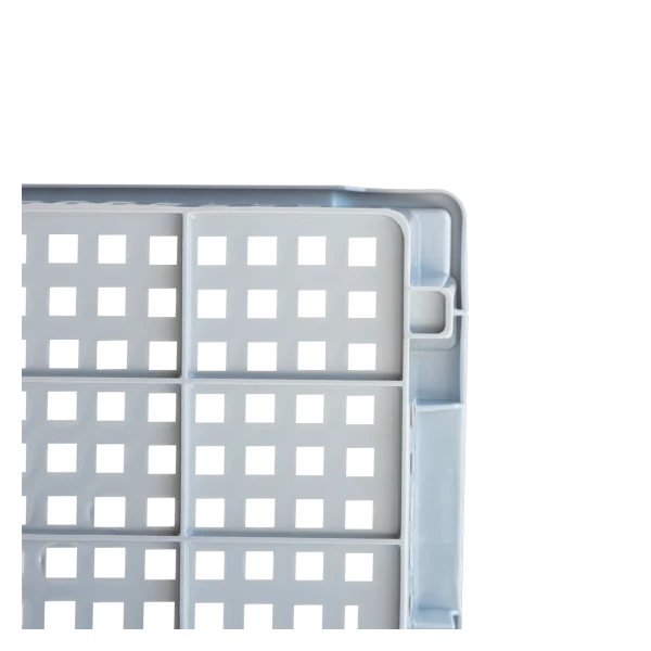 Caisse Ajourée Empilable Emboîtable 400 X 300 X 175 Mm - 14 L - Gris 3 Caisse Ajourée Empilable Emboîtable 400 X 300 X 175 Mm - 14 L - Gris – Image 3