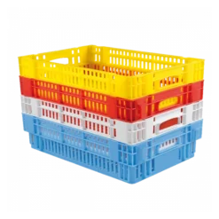 Caisse Ajourée Empilable Emboitable 600 X 400 X 146 Mm - 27 L - Rouge -Outils De Stockage caisse ajouree empilable emboitable 600 x 400 x 146 mm 27 l rouge 2