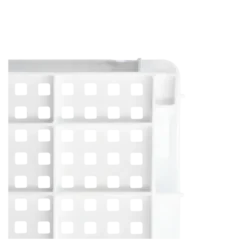 Caisse Ajourée Empilable Emboîtable 600 X 400 X 200 Mm - 30 L - Blanc -Outils De Stockage caisse ajouree empilable emboitable 600 x 400 x 200 mm 30 l blanc 2
