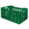 Caisse Alimentaire Ajourée Empilable 60 Litres En Plastique Recyclé