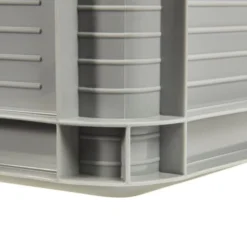 Keeeper Caisse Plastique Solide Empilable 20 Litres -Outils De Stockage caisse de rangement 20 l gris clair robert keeeper 4