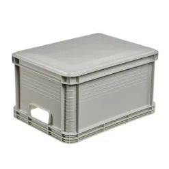 Keeeper Caisse Plastique Solide Empilable 20 Litres -Outils De Stockage caisse de rangement 20 l gris clair robert keeeper 6
