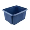 Keeeper Bac De Rangement Bleu En Plastique Recyclé 24 Litres