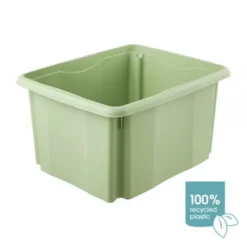 Keeeper Bac De Rangement En Plastique Recyclé 24 Litres
