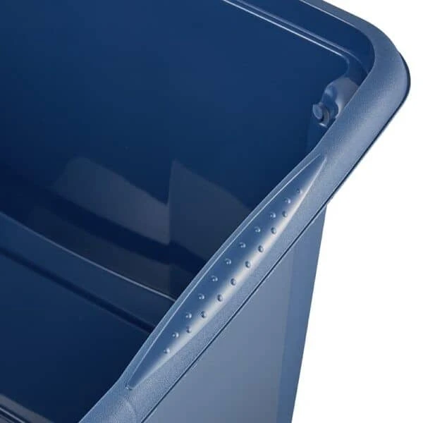 Keeeper Bac De Rangement Bleu En Plastique Recyclé 30 Litres 2 Keeeper Bac De Rangement Bleu En Plastique Recyclé 30 Litres – Image 2