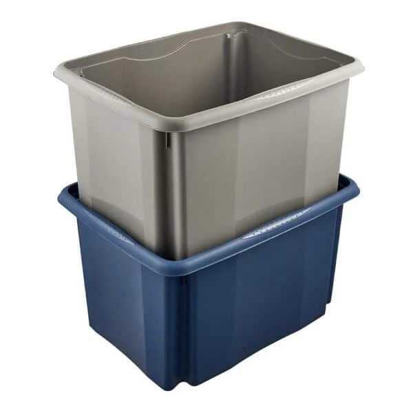 Keeeper Bac De Rangement Bleu En Plastique Recyclé 30 Litres 3 Keeeper Bac De Rangement Bleu En Plastique Recyclé 30 Litres – Image 3
