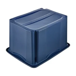Keeeper Bac De Rangement Bleu En Plastique Recyclé 30 Litres 12 Keeeper Bac De Rangement Bleu En Plastique Recyclé 30 Litres -Outils De Stockage caisse de rangement 30 l bleu plastique recycle emil keeeper 5