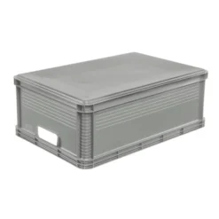 Keeeper Caisse De Rangement Spécial Extérieur 45 Litres 13 Keeeper Caisse De Rangement Spécial Extérieur 45 Litres -Outils De Stockage caisse de rangement 45 l gris clair keeeper 6