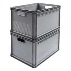 Keeeper Grande Caisse De Rangement Spécial Extérieur 64 Litres -Outils De Stockage caisse de rangement professionnelle 64 l robert keeeper 2