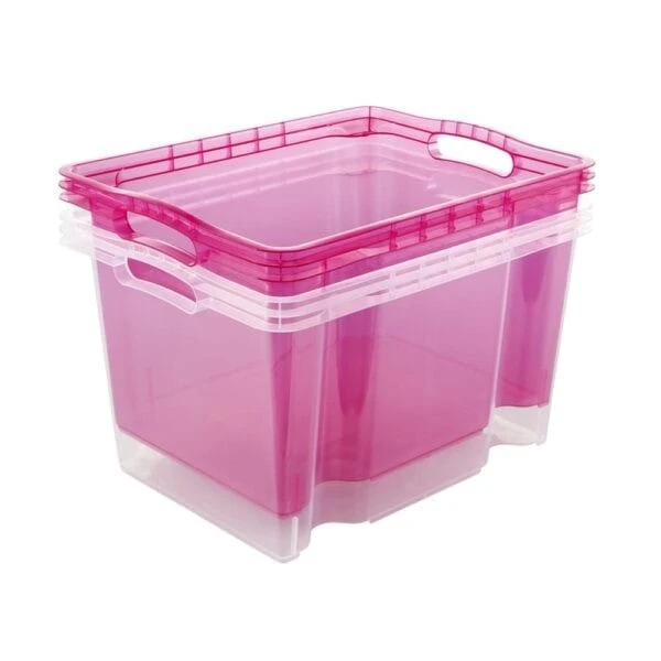 Keeeper Caisse De Rangement Solide Empilable 13,5 Litres 2 Keeeper Caisse De Rangement Solide Empilable 13,5 Litres – Image 2