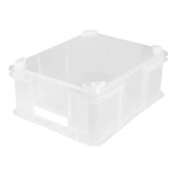 Keeeper Caisse De Rangement Empilable 20 Litres Euro-Box L -Outils De Stockage caisse de rangement transparente 20 l euro box l bruno keeeper 4