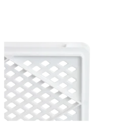 Caisse Finement Ajourée échancrée Avec Poignées 600 X 400 X 175 Mm - 32 L - Blanc -Outils De Stockage caisse finement ajouree echancree avec poignees 600 x 400 x 175 mm 32 l blanc 2